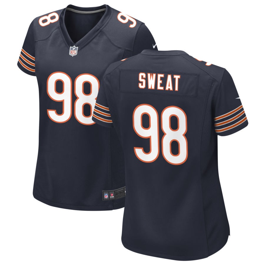 Montez Sweat Women's Nike Navy Chicago Bears Custom Game Jersey