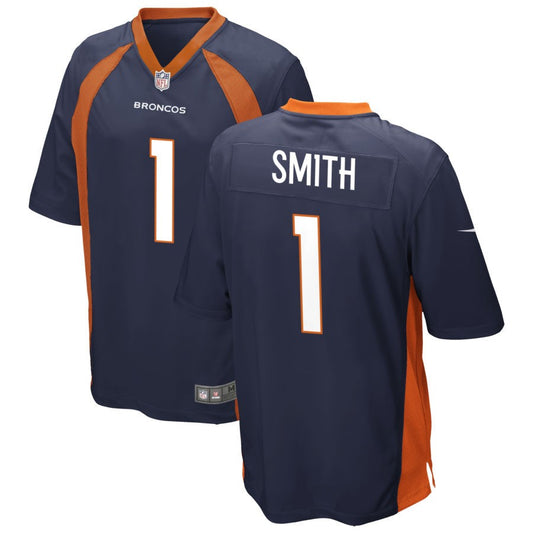 Tremon Smith Youth Nike Navy Denver Broncos Game Custom Jersey