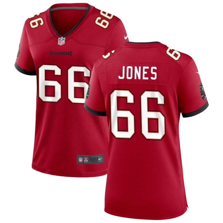 Avery Jones Women's Nike Tampa Bay Buccaneers Red Custom Game Jersey