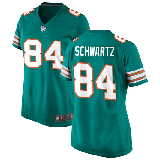 Anthony Schwartz Women's Nike Aqua Miami Dolphins Alternate Custom Game Jersey