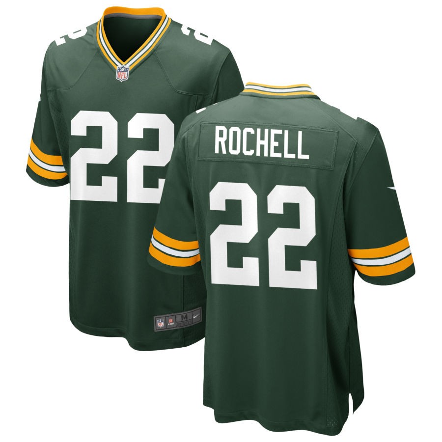 Robert Rochell Men's Nike Green Green Bay Packers Custom Game Jersey