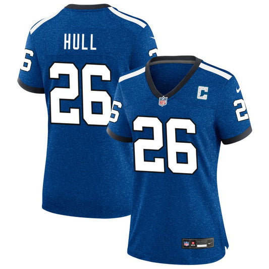 Evan Hull Women's Nike Royal Indianapolis Colts Indiana Nights Alternate Custom Game Jersey