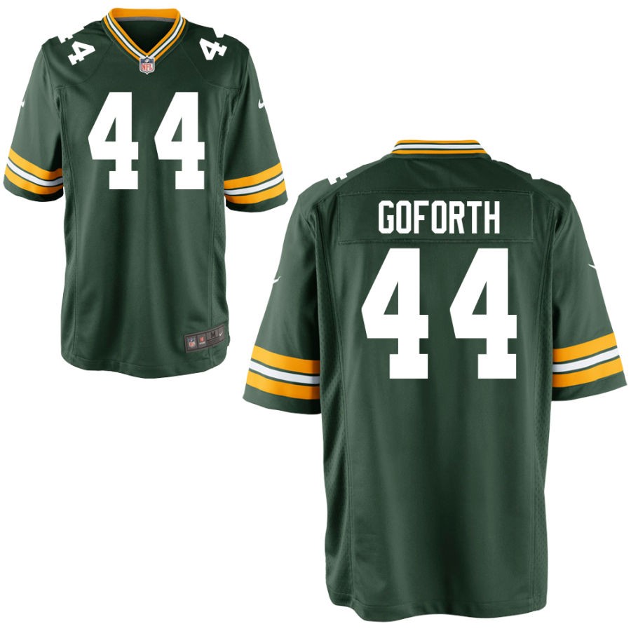 Ralen Goforth Youth Nike Green Green Bay Packers Custom Game Jersey