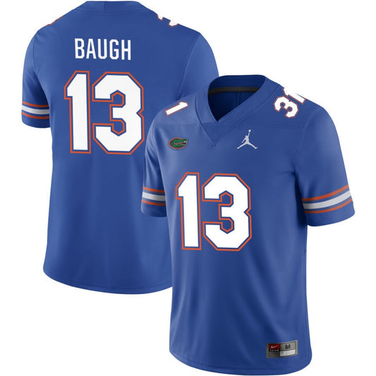 Jadan Baugh Men's Jordan Brand Royal Florida Gators Pick-A-Player NIL Replica Football Jersey