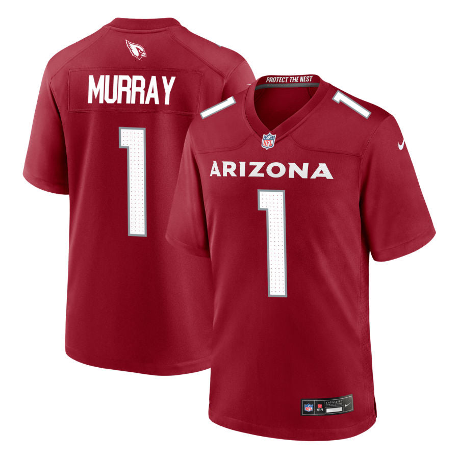 Kyler Murray Men's Nike Cardinal Arizona Cardinals Custom Game Jersey