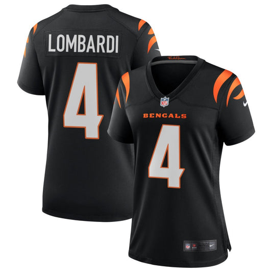 Rocky Lombardi Women's Nike Black Cincinnati Bengals Game Custom Jersey