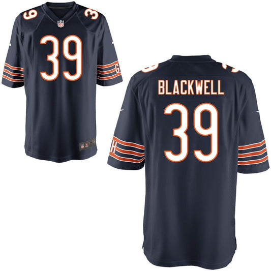Josh Blackwell Youth Nike Navy Chicago Bears Custom Game Jersey