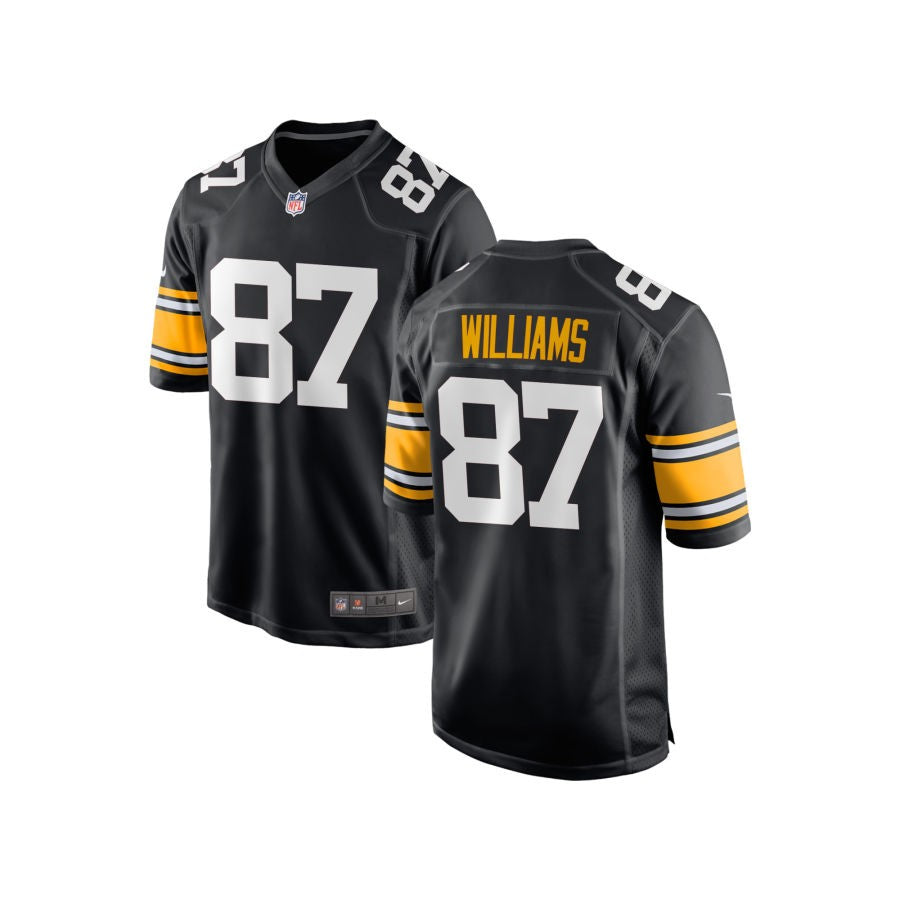 Rodney Williams Youth Nike Black Pittsburgh Steelers Alternate Custom Game Jersey