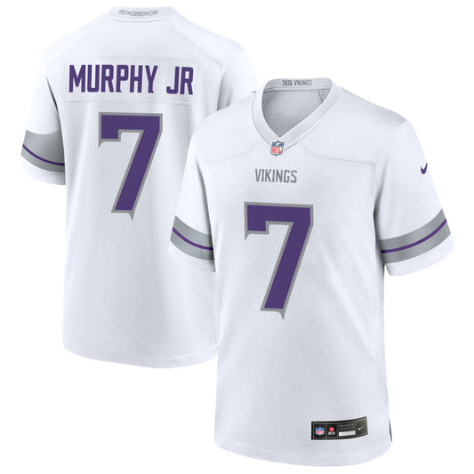 Byron Murphy Jr Men's Nike White Minnesota Vikings Alternate Custom Game Jersey