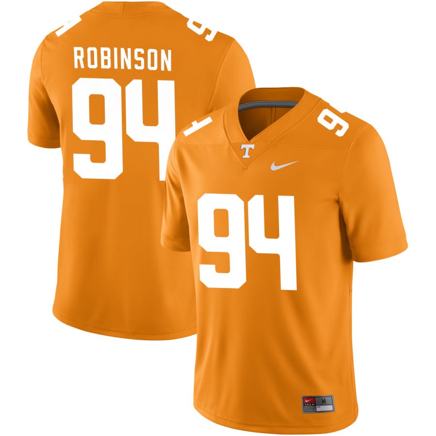 Nathan Robinson Men's Nike White Tennessee Volunteers Pick-A-Player NIL Replica Football Jersey