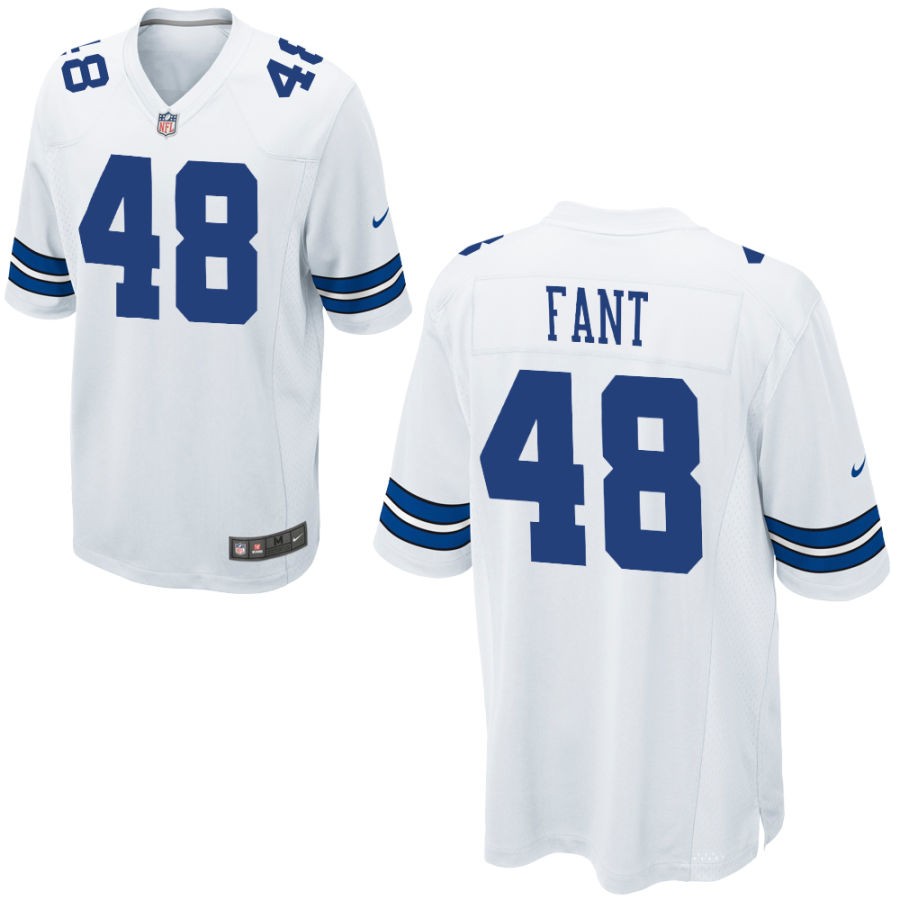 Princeton Fant Nike Dallas Cowboys Custom Youth Game Jersey