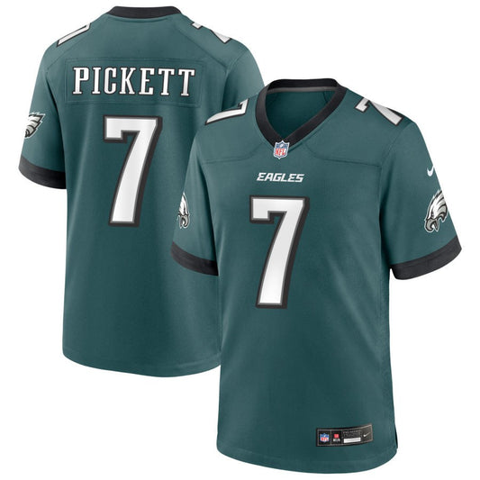 Kenny Pickett Men's Nike Midnight Green Philadelphia Eagles Custom Game Jersey