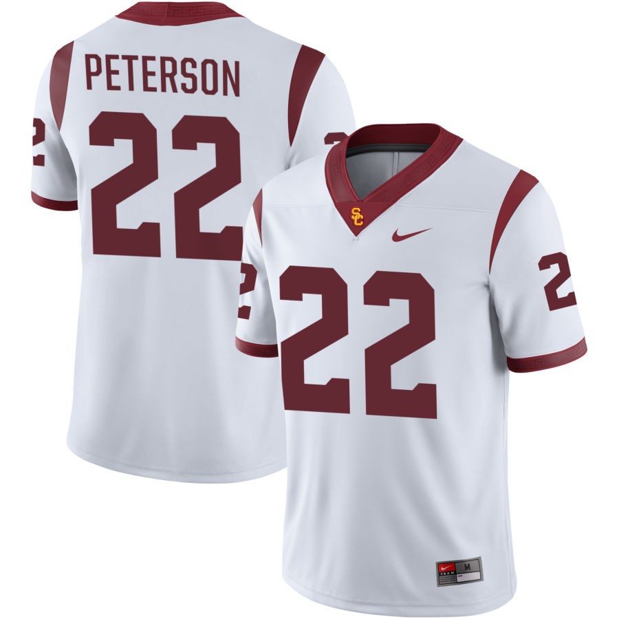 A'Marion Peterson Men's Nike White USC Trojans Pick-A-Player NIL Football Replica Jersey