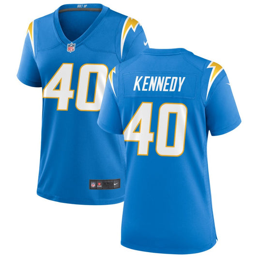 Robert Kennedy Women's Nike Powder Blue Los Angeles Chargers Custom Game Jersey