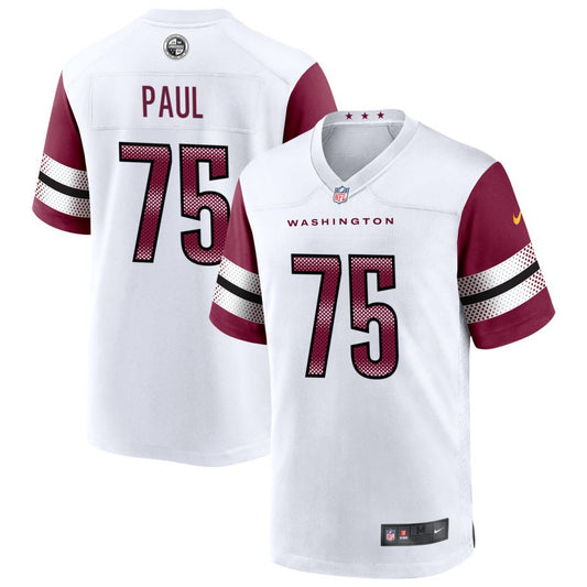 Chris Paul Men's Nike White Washington Commanders Game Custom Player Jersey