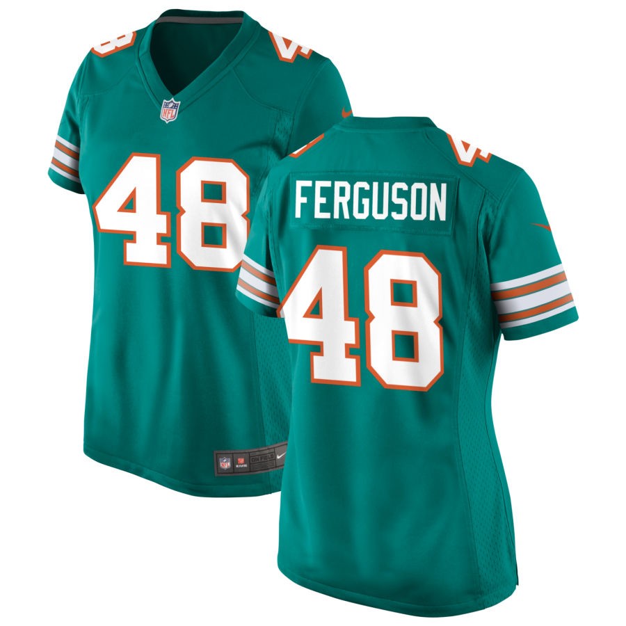 Blake Ferguson Women's Nike Aqua Miami Dolphins Alternate Custom Game Jersey