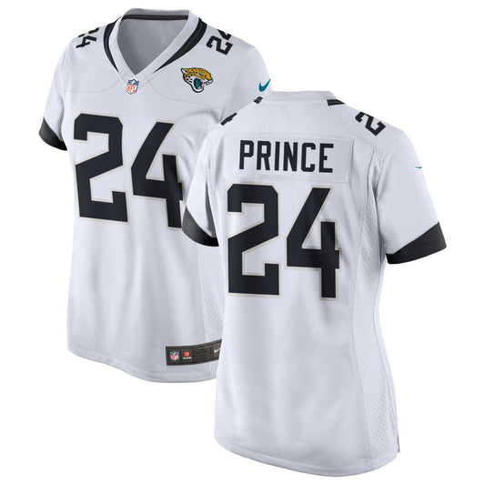 De'Antre Prince Women's Nike White Jacksonville Jaguars Custom Game Jersey