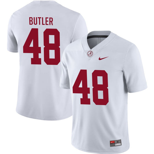 Prince Butler Men's Nike White Alabama Crimson Tide Pick-A-Player NIL Replica Football Jersey