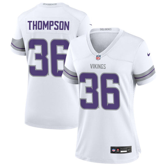 NaJee Thompson Women's Nike White Minnesota Vikings Alternate Custom Game Jersey