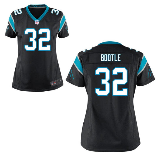 Dicaprio Bootle Women's Nike Black Carolina Panthers Customized Game Jersey