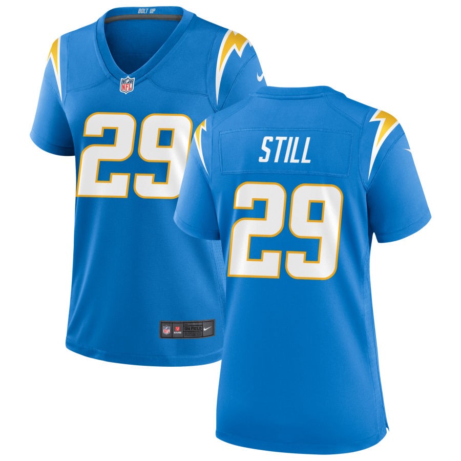 Tarheeb Still Women's Nike Powder Blue Los Angeles Chargers Custom Game Jersey