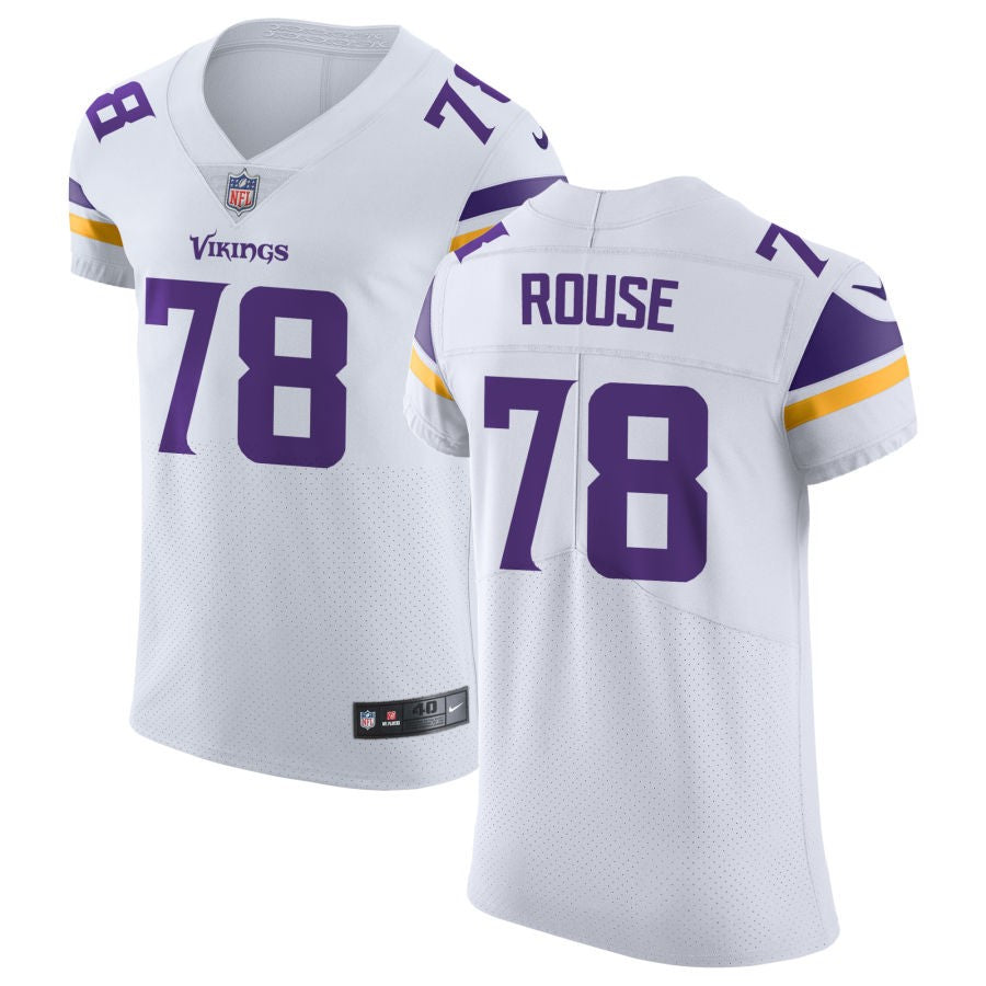 Walter Rouse Men's Nike White Minnesota Vikings Vapor Untouchable Elite Custom Jersey