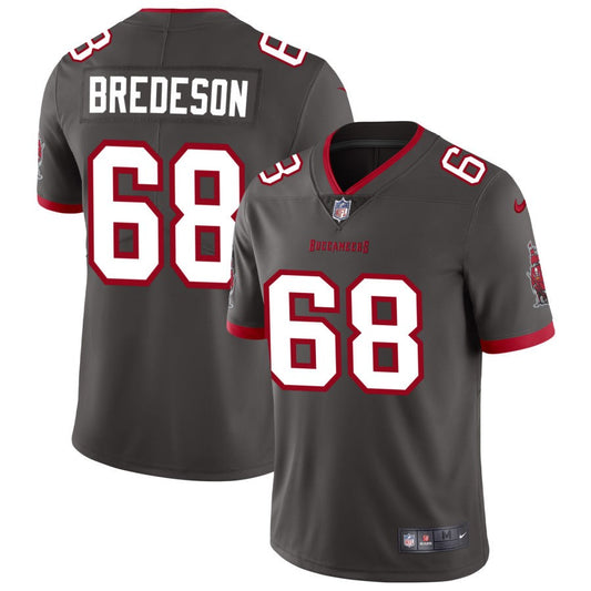 Ben Bredeson Men's Nike Pewter Tampa Bay Buccaneers Vapor Untouchable Elite Custom Alternate Jersey