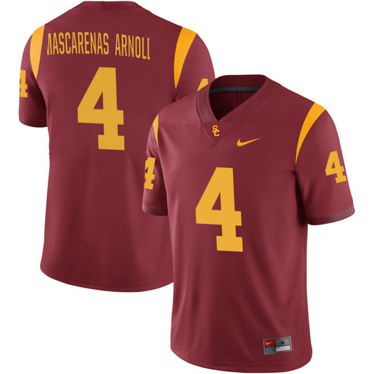 Easton Mascarenas Arnold Men's Nike Crimson USC Trojans Pick-A-Player NIL Replica Football Jersey