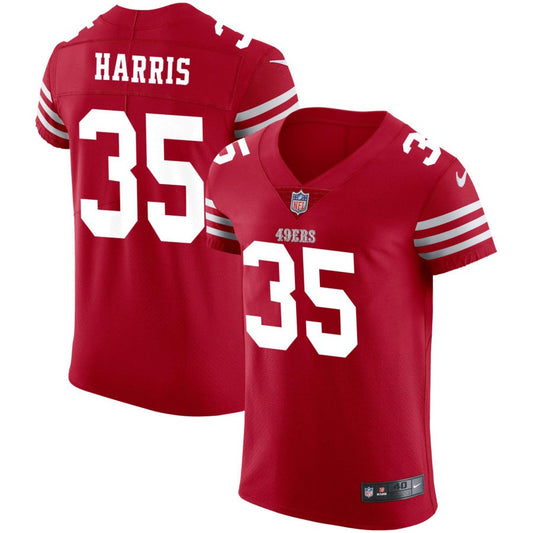 Erik Harris Men's Nike Scarlet San Francisco 49ers Vapor Elite Custom Jersey