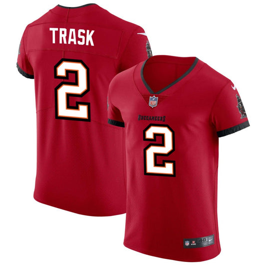 Kyle Trask Men's Nike Red Tampa Bay Buccaneers Vapor Elite Custom Jersey