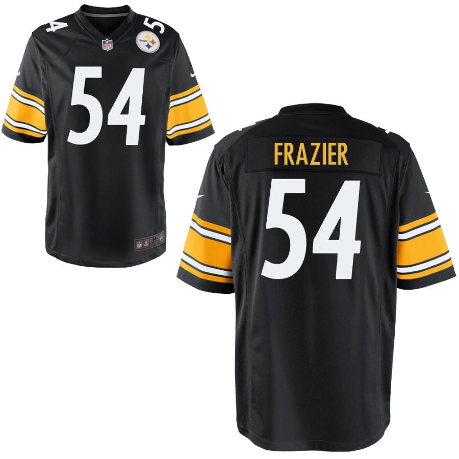 Zach Frazier Youth Nike Black Pittsburgh Steelers Custom Game Jersey