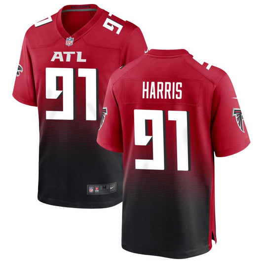 Demone Harris Men's Nike Red Atlanta Falcons Alternate Custom Game Jersey