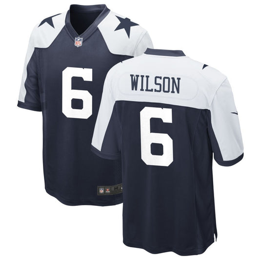 Donovan Wilson Men's Nike Navy Dallas Cowboys Alternate Custom Game Jersey