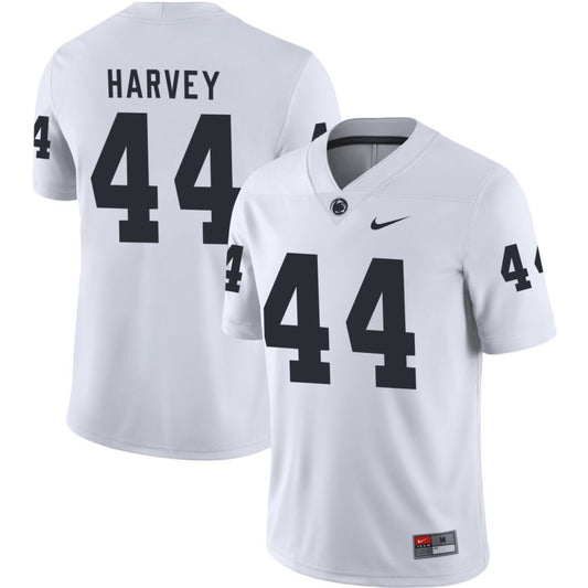 Jaylen Harvey Men's Nike White Penn State Nittany Lions Pick-A-Player NIL Replica Football Jersey