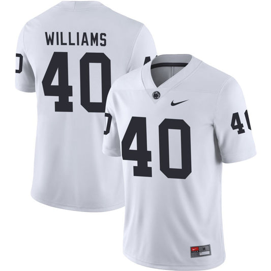 Patrick Williams Men's Nike White Penn State Nittany Lions Pick-A-Player NIL Replica Football Jersey