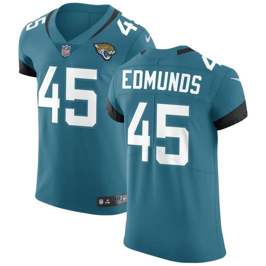 Terrell Edmunds Men's Nike Teal Jacksonville Jaguars Vapor Untouchable Elite Custom Jersey