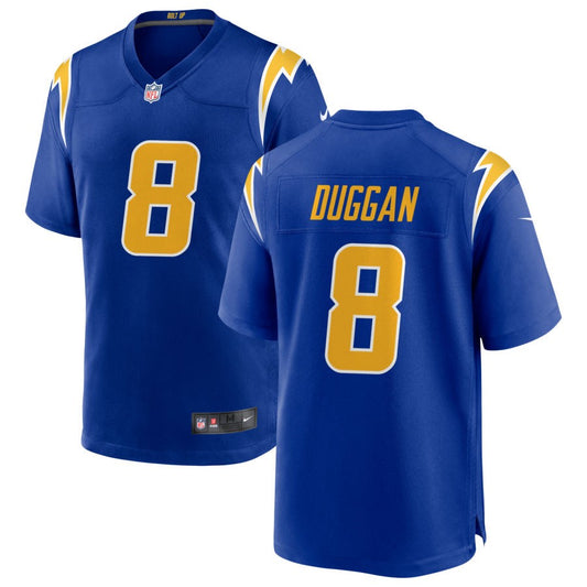 Max Duggan Men's Nike Royal Los Angeles Chargers Alternate Custom Game Jersey