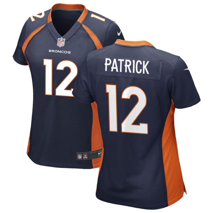 Tim Patrick Women's Nike Navy Denver Broncos Alternate Custom Game Jersey