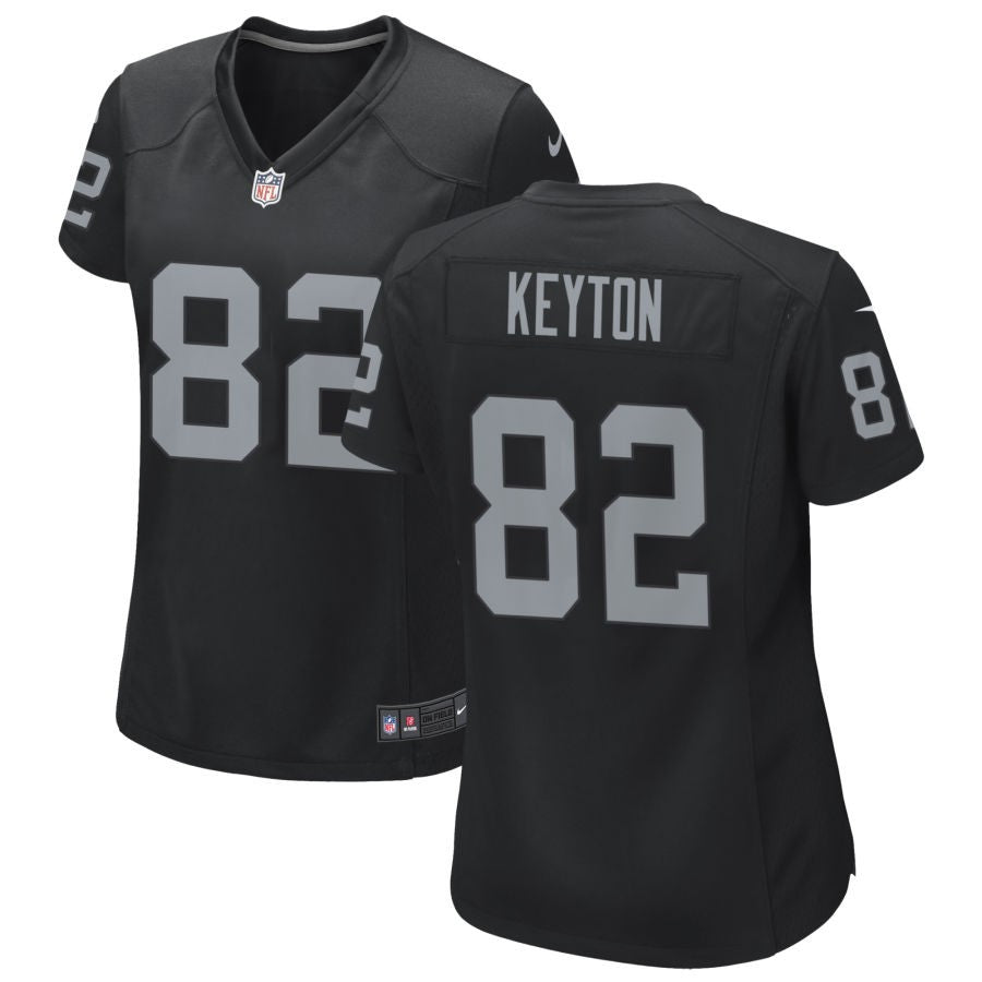 Ramel Keyton Women's Nike Black Las Vegas Raiders Custom Game Jersey