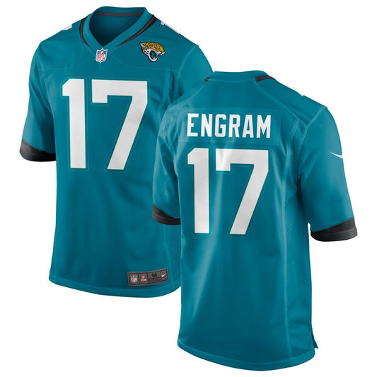 Evan Engram Youth Nike Teal Jacksonville Jaguars Custom Game Jersey