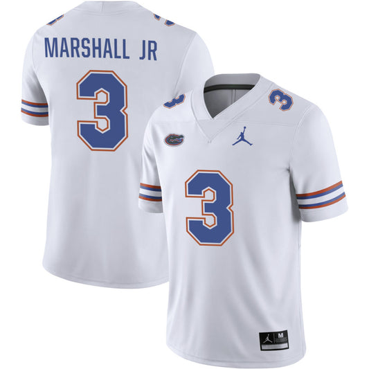 Jason Marshall Jr Men's Jordan Brand Royal Florida Gators Pick-A-Player NIL Replica Football Jersey