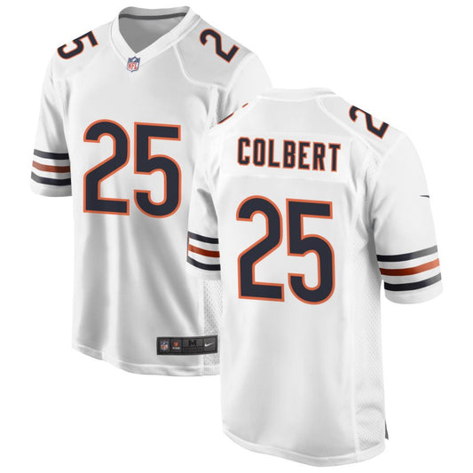 Adrian Colbert Men's Nike White Chicago Bears Custom Game Jersey