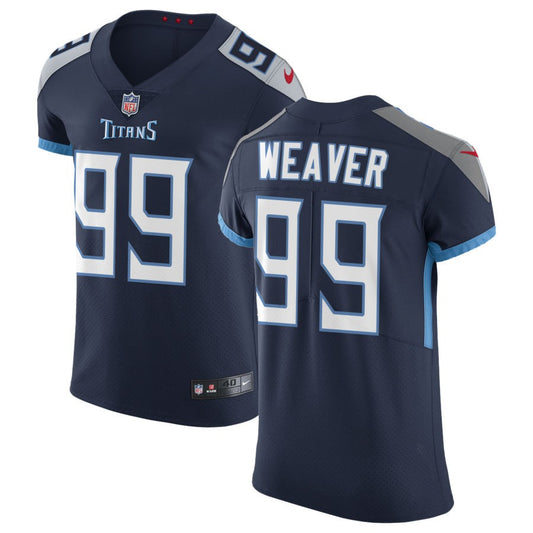 Rashad Weaver Men's Nike Navy Tennessee Titans Vapor Untouchable Custom Elite Jersey