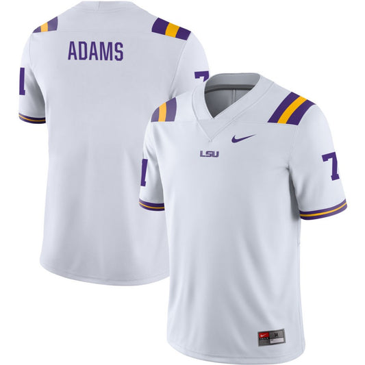 Tyree Adams Men's Nike White LSU Tigers Pick-A-Player NIL Replica Football Jersey