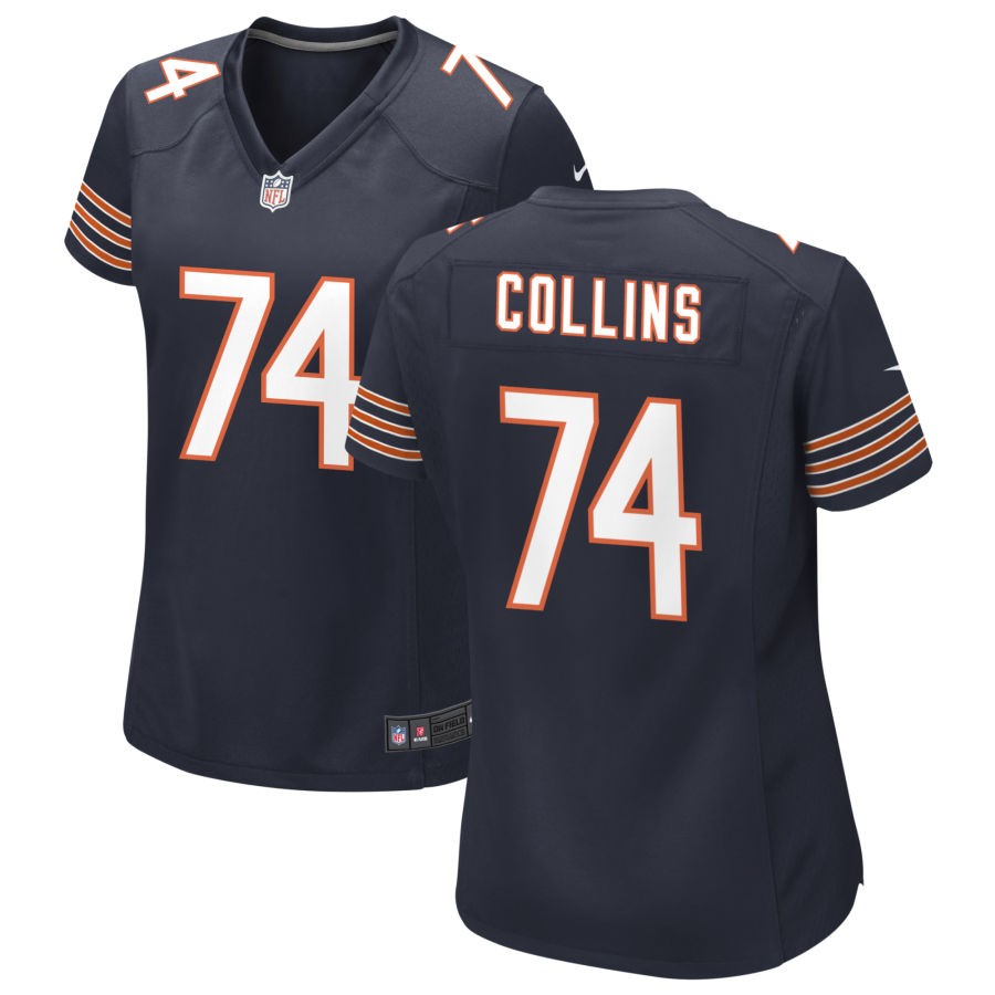 Aviante Collins Women's Nike Navy Chicago Bears Custom Game Jersey