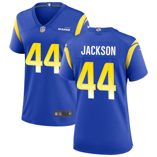 Brennan Jackson Women's Nike Los Angeles Rams Royal Custom Game Jersey