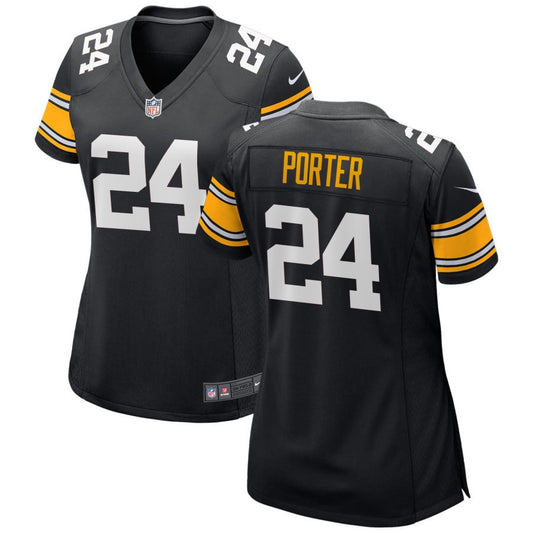 Joey Porter Women's Nike Black Pittsburgh Steelers Alternate Custom Game Jersey