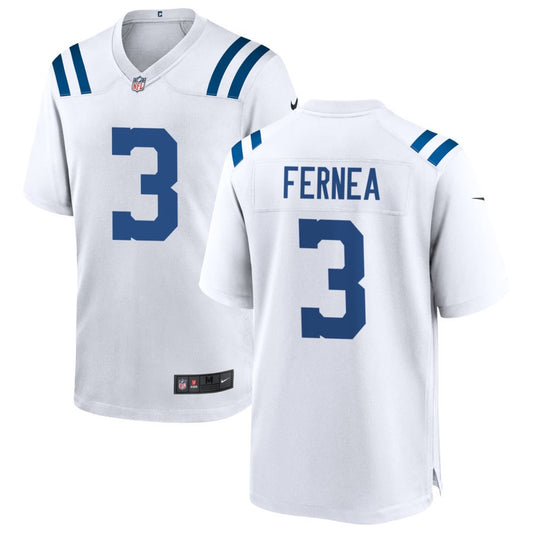 Ethan Fernea Men's Nike White Indianapolis Colts Custom Game Jersey