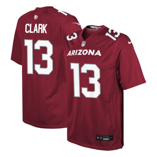 Kei'Trel Clark Youth Nike  Cardinal Arizona Cardinals Custom Game Jersey