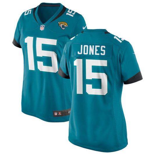 Tim Jones Women's Nike Teal Jacksonville Jaguars Alternate Custom Game Jersey